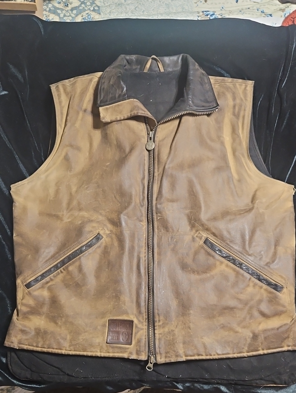 Vintage Outback Trading Co Sawbuck Vest